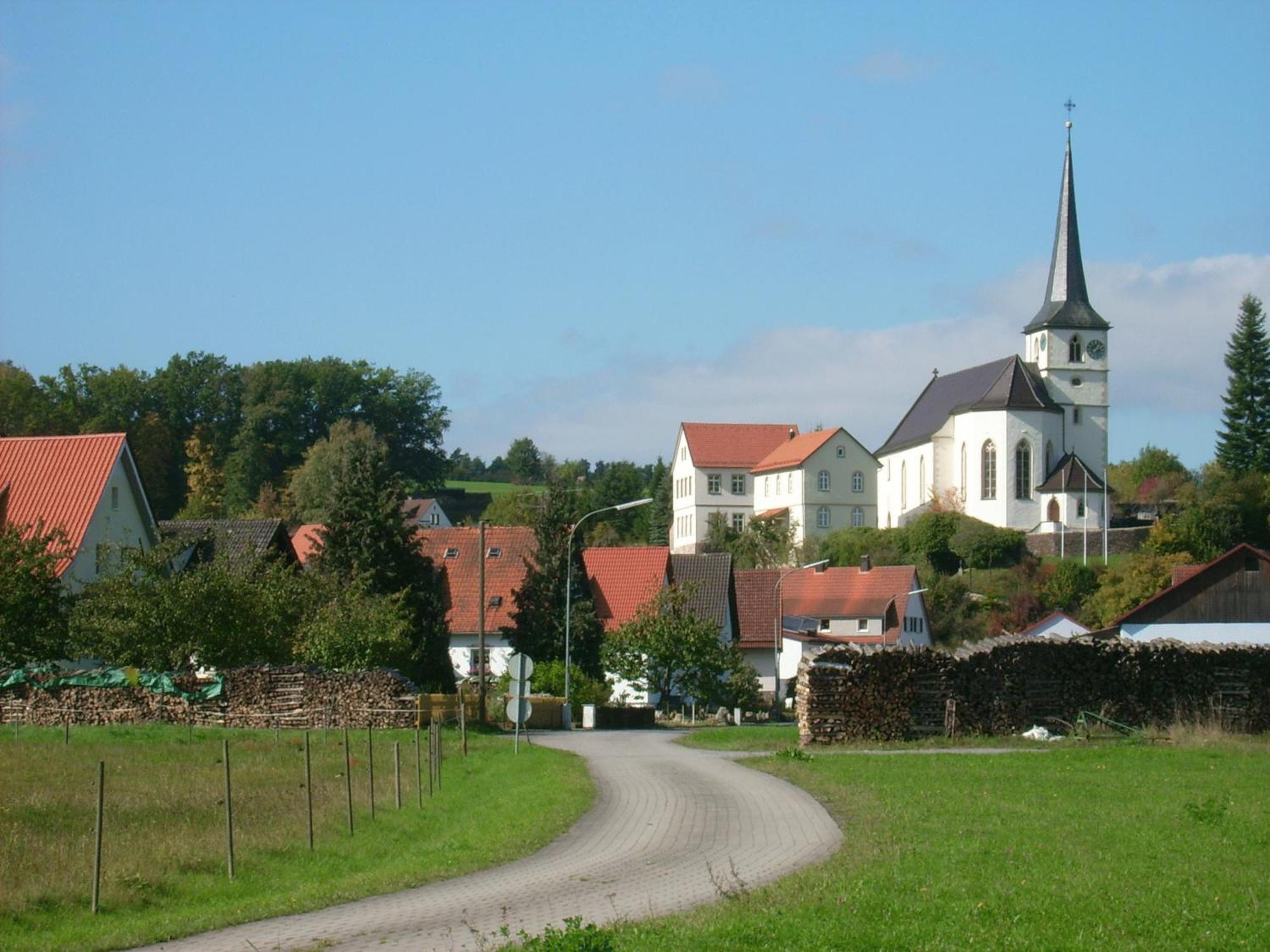 Gaestehaus Hochrhoenblick Schönau an der Brend Екстериор снимка