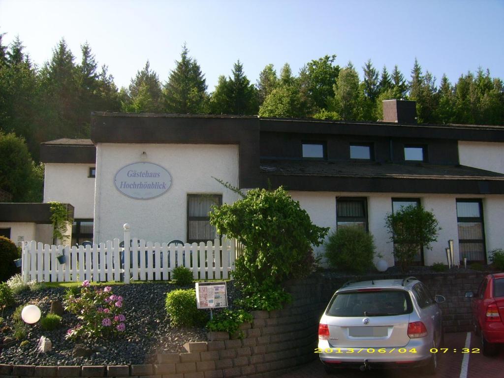 Gaestehaus Hochrhoenblick Schönau an der Brend Екстериор снимка